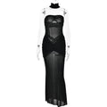 Solid Color Fashion High-end Slim Fishtail Dress