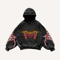 Fashion Casual Printed Polyester Sweater