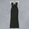 Women's All-match Heavy Industry Pearl Bandage Dress Sexy Tube Top Dress