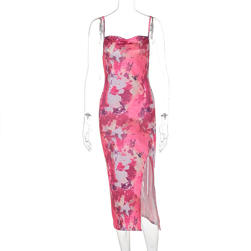 Slim Fit Women's Suspender Dress