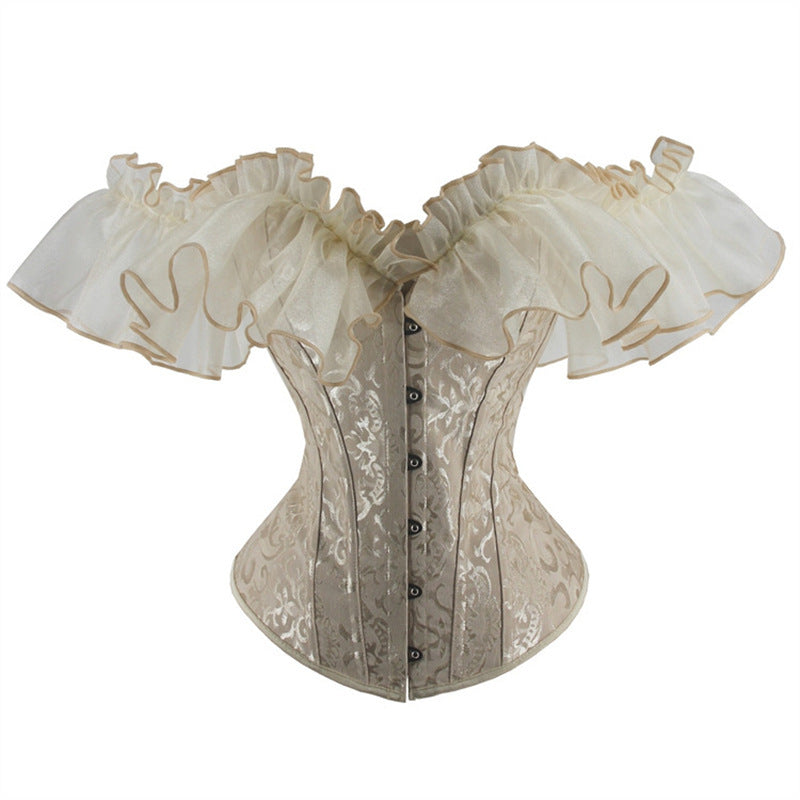 Women's Retro Affordable Luxury Off-the-shoulder Corset