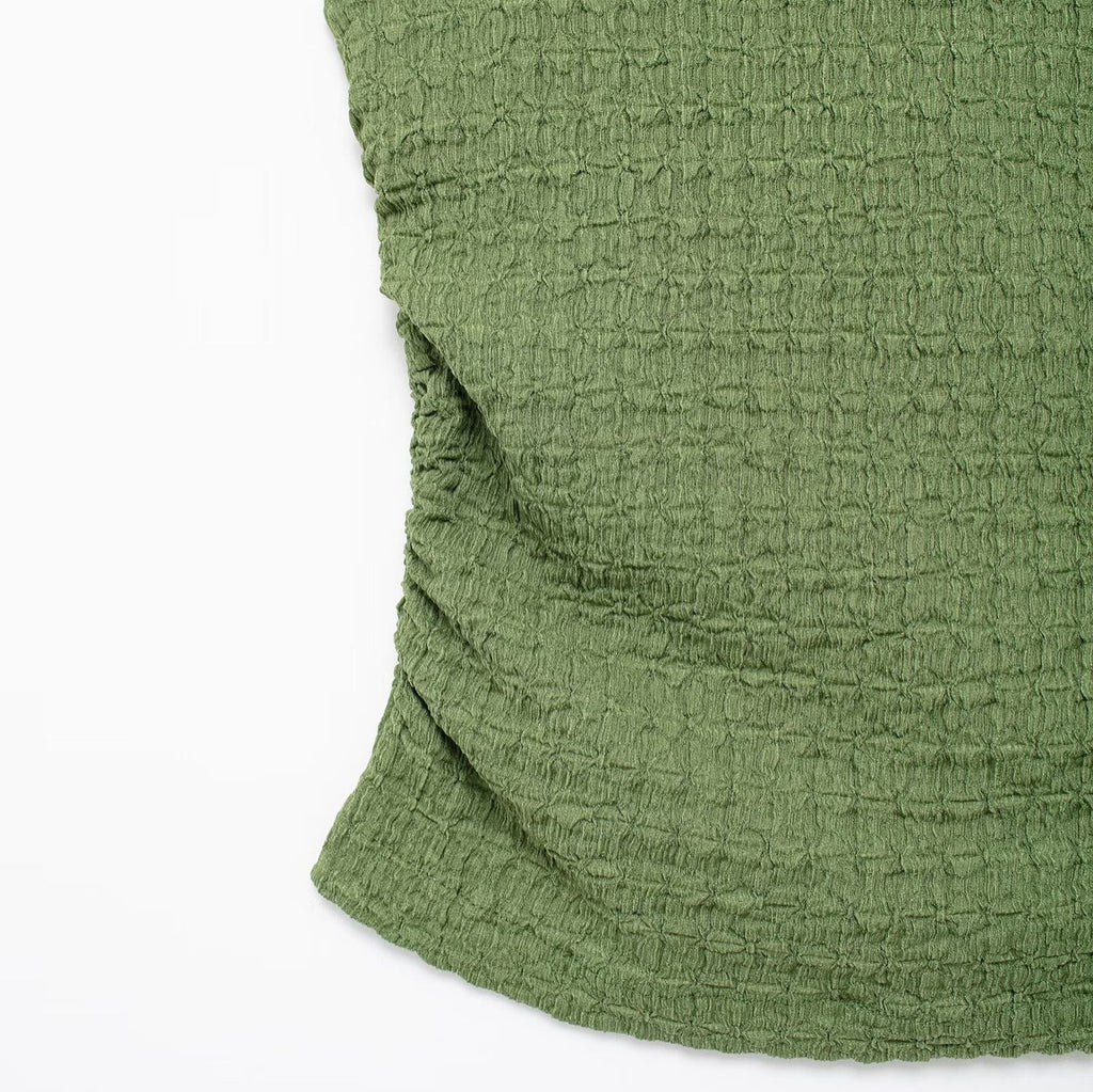 Stylish Good Texture Hanging Collar Top