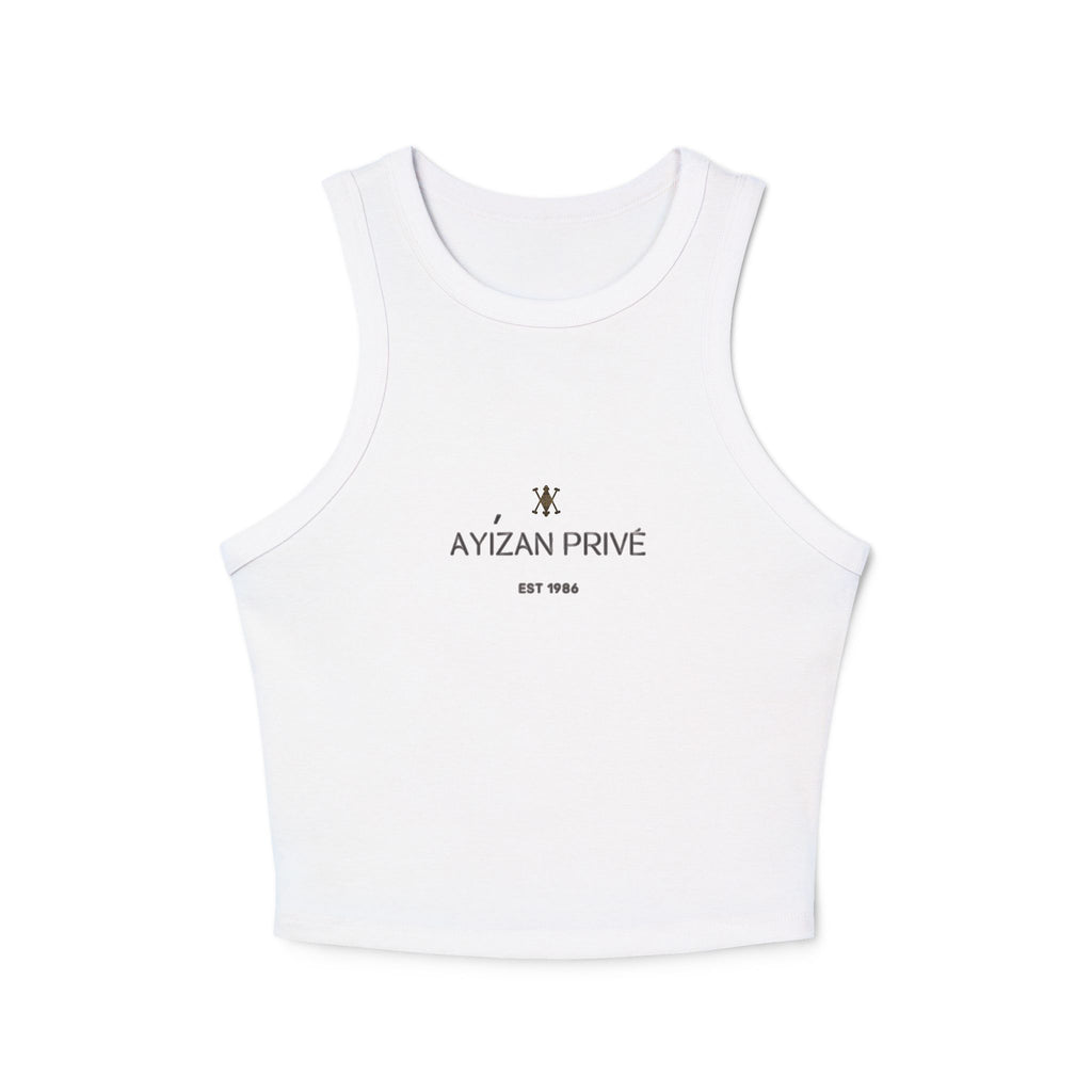Women's Micro Rib Racer Tank Top