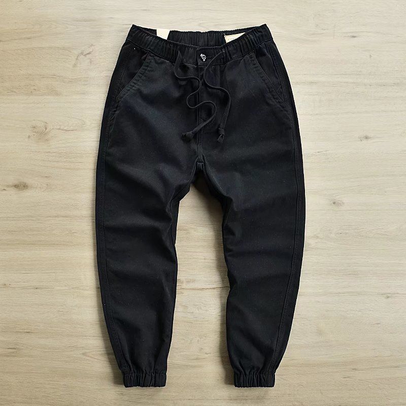Versatile Workwear Pants Wear-resistant Work Solid Color Fashion Solid Color Work Casual Men's Cargo Pants