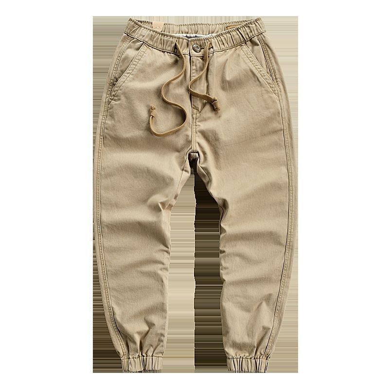 Versatile Workwear Pants Wear-resistant Work Solid Color Fashion Solid Color Work Casual Men's Cargo Pants