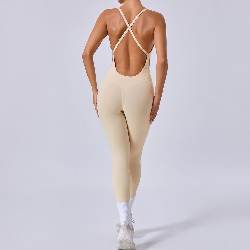 Women's Fashion Personalized One-piece Yoga Suit Jumpsuit