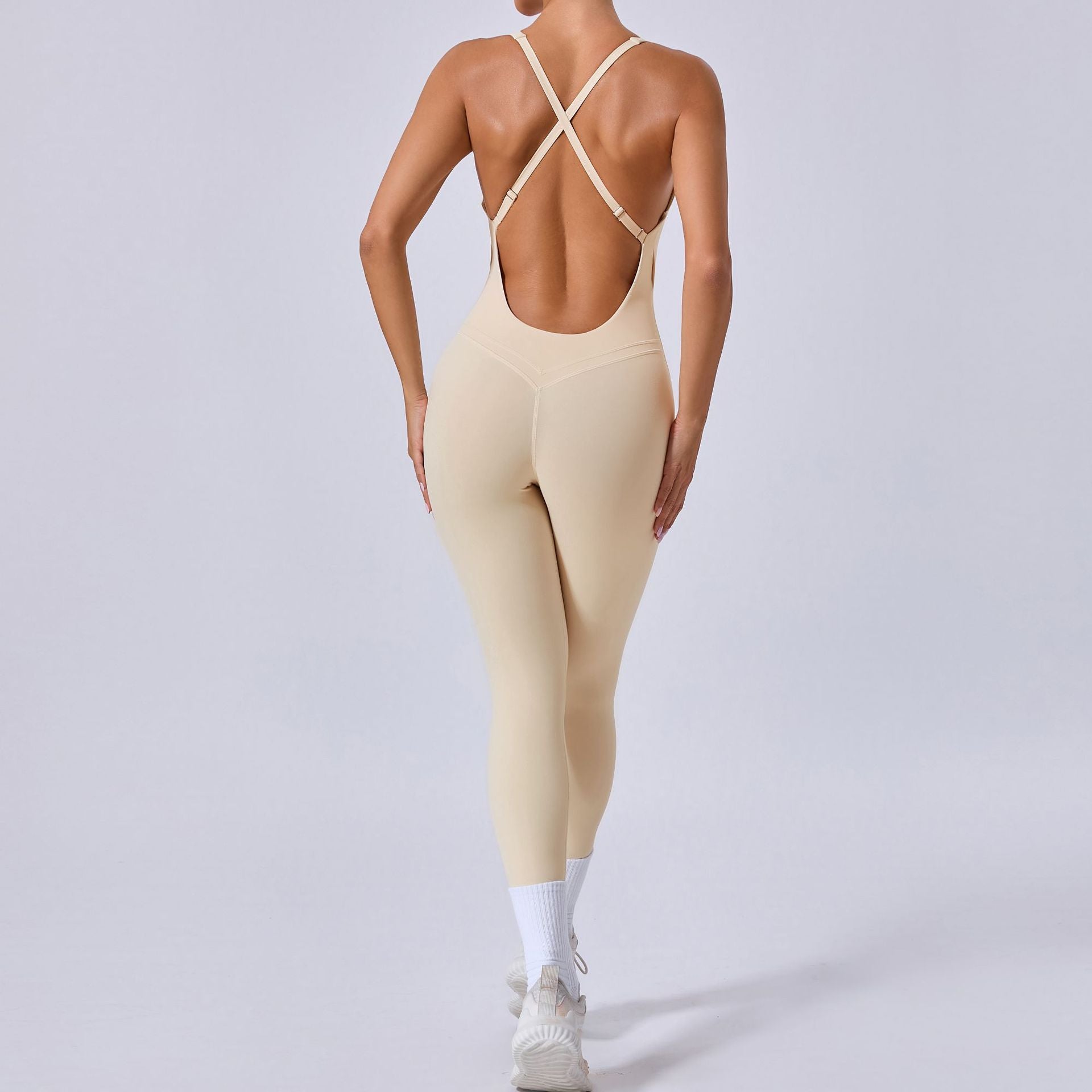 Women's Fashion Personalized One-piece Yoga Suit Jumpsuit