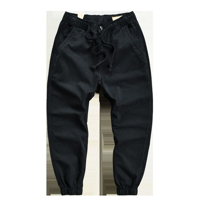 Versatile Workwear Pants Wear-resistant Work Solid Color Fashion Solid Color Work Casual Men's Cargo Pants