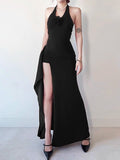 Pure Want To Close Waist Split Hip Skirt