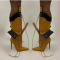 Women's Fashion Double-layer Lace-up Boots