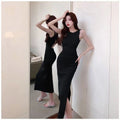 Light Luxury All-match Twisted Hollow Slim Hip Skirt