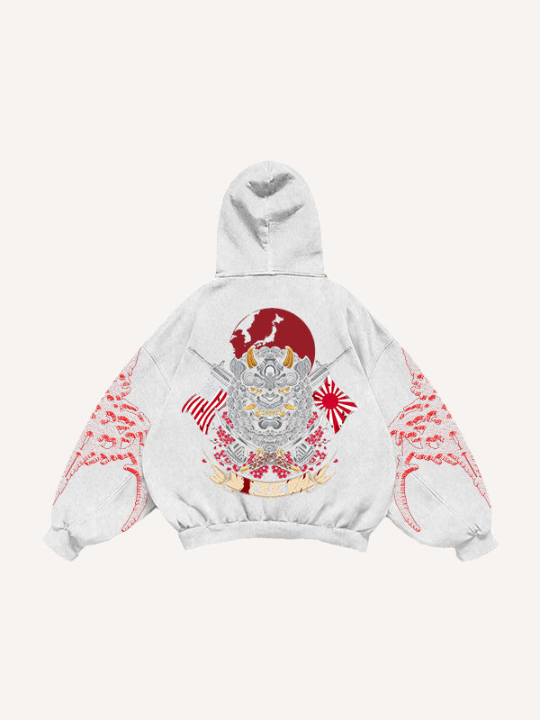 Fashion Casual Printed Polyester Sweater