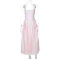 Fashion French Style Fresh European And American Strap Dress Women