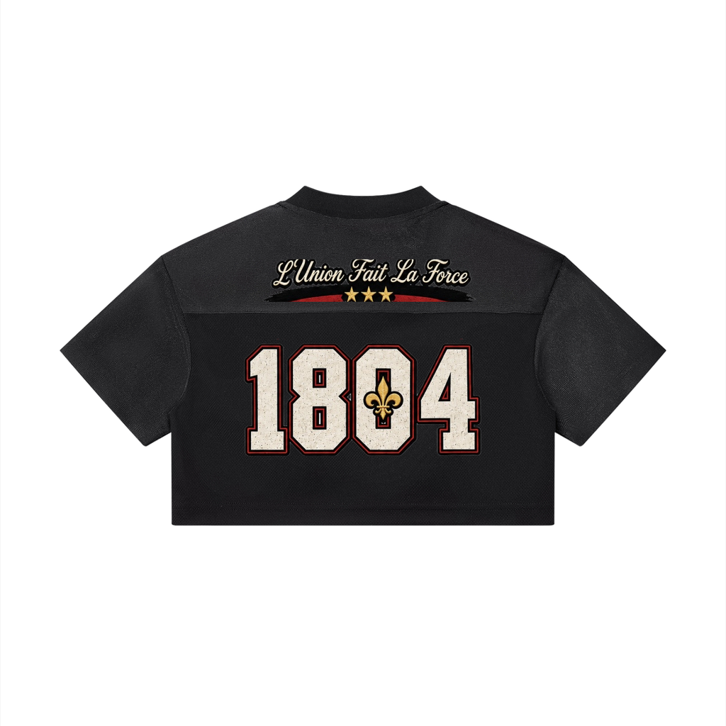 Women’s Cropped Paneled V-Neck Jersey