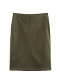 Women's European And American Style French Suede Texture Effect Coat