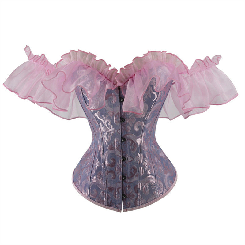 Women's Retro Affordable Luxury Off-the-shoulder Corset
