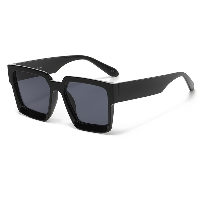 Large Frame Square Sunglasses Women's Fashion Sunshade