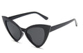 Women's Personalized Cat Eye Sunglasses Large Frame Vintage Sunglasses Sexy Catwalk Glasses