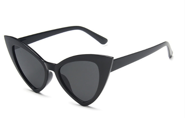 Women's Personalized Cat Eye Sunglasses Large Frame Vintage Sunglasses Sexy Catwalk Glasses