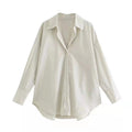 Urban Casual Multi-color Poplin Shirt