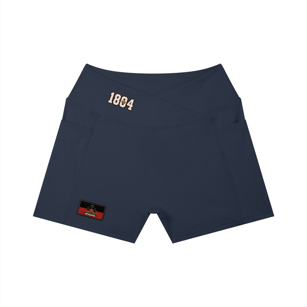 Women’s High Rise Pocket Yoga Shorts