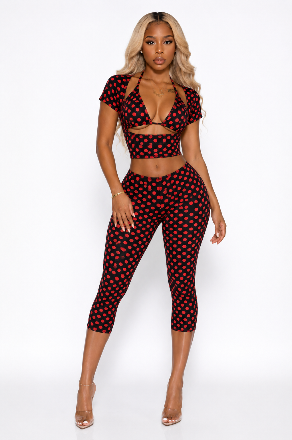 Emme Polka Dot 3-Piece Set